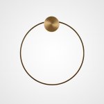 Настенный светильник WOLKE WALL D50 Black ImperiumLoft 226470-23