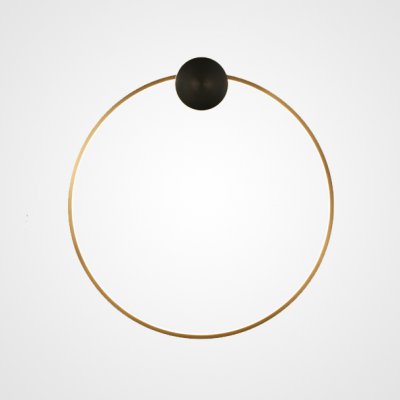 Настенный светильник WOLKE WALL D60 Brass ImperiumLoft 226476-23