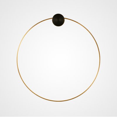 Настенный светильник WOLKE WALL D80 Brass ImperiumLoft 226477-23