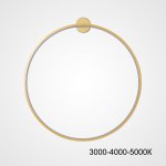 Настенный светильник GUARD B D100 Brass Трехцветный свет ImperiumLoft 226544-23