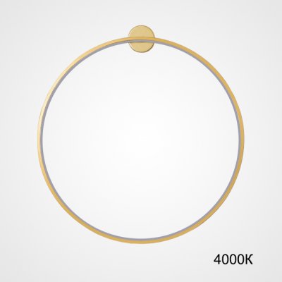 Настенный светильник GUARD B D120 Brass 4000К ImperiumLoft 226545-23