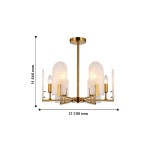 Люстра подвесная Favourite 2270-6P Scutum