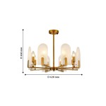 Люстра подвесная Favourite 2270-8P Scutum