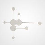 Бра Pin Wall Light 6 White ImperiumLoft 227123-22