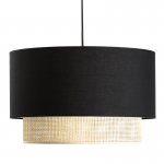 Подвесной светильник Ottar Wicker Black lampshade ImperiumLoft 227159-23