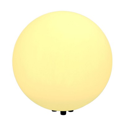 SLV 227221 ROTOBALL FLOOR 50 Aussen- leuchte, weiss, E27, max. 24W, IP44 SLV 227221 ROTOBALL FLOOR 50 Aussen- leuchte, weiss, E27, max. 24W, IP44