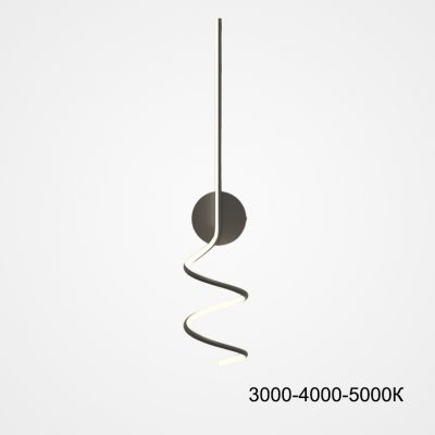 Настенный светильник DAMARIS WALL H90 Black Трехцветный свет ImperiumLoft 227289-23 Настенный светильник DAMARIS WALL H90 Black Трехцветный свет ImperiumLoft 227289-23