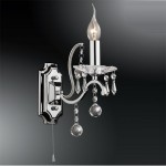 Настенный светильник бра с выключателем Odeon light 2273/1w LIRA