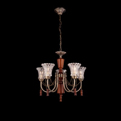 Люстра Eurosvet 22730/5 античная бронза