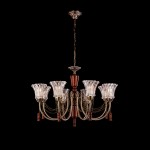 Люстра Eurosvet 22730/8 античная бронза