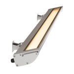 227744 SLV VANO WING LED 48 светильник IP65 c LED 48Вт, 3000К, 120°, 3340лм, серебристый