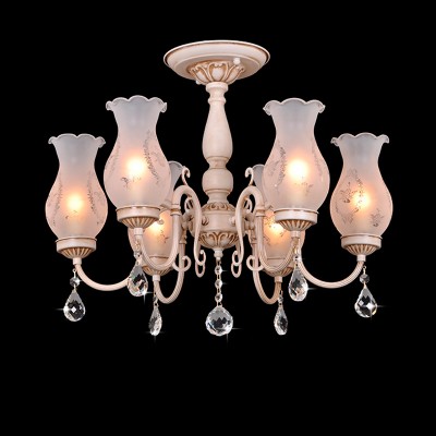 Люстра Eurosvet 22775/6 бежевый Люстра Eurosvet 22775/6 бежевый