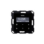 Gira S-55 Бел глянц Радиоприемник скрытого монтажа с функцией RDS (G228003)