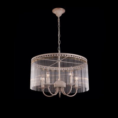 Люстра Eurosvet 22820/5 белый с золотом