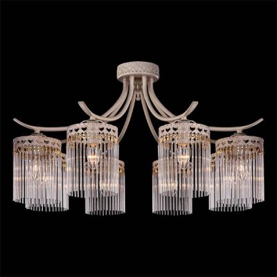 Люстра Eurosvet 22820/8 белый с золотом