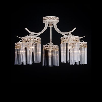 Люстра Eurosvet 22822/5  белый с золотом