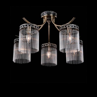 Люстра Eurosvet 22822/5 античная бронза