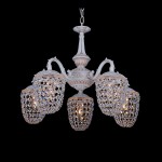 Люстра Eurosvet 22826/5 белый с золотом