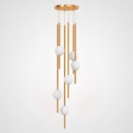 Подвесной светильник JENNA COMBO D30 L6 ImperiumLoft 228313-23