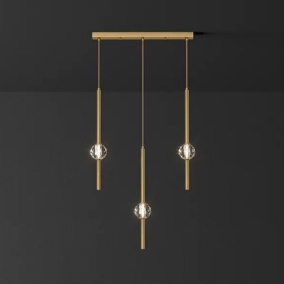 Подвесной светильник SOCRATES COMBO L50 Brass ImperiumLoft 228319-23