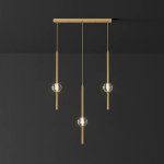 Подвесной светильник SOCRATES COMBO L50 Brass ImperiumLoft 228319-23