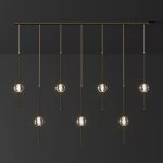 Подвесной светильник SOCRATES COMBO L118 Black ImperiumLoft 228326-23