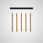 Подвесной светильник HARDER COMBO B L5 H60 ImperiumLoft 228382-23