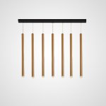 Подвесной светильник HARDER COMBO B L7 H60 ImperiumLoft 228387-23