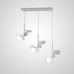 Подвесной светильник JANITA BW COMBO White Планка ImperiumLoft 228403-23