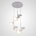 Подвесной светильник JANITA BW COMBO White Диск ImperiumLoft 228404-23