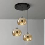 Подвесной светильник FOCUS TRIO D30 Amber ImperiumLoft 228464-23