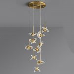 Подвесной светильник PHOENIX LUX COMBO D48 L10 ImperiumLoft 228493-23