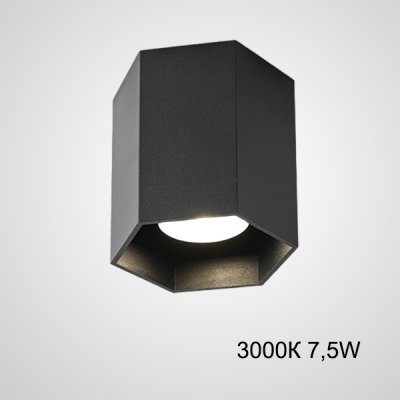 Точечный светодиодный светильник CONSOLE L1 Black 3000К 7,5W ImperiumLoft 228597-23