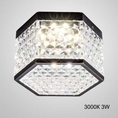 Накладной светодиодный светильник PARTY Black 3000К 3W ImperiumLoft 228644-23