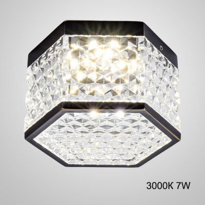 Накладной светодиодный светильник PARTY Black 3000К 7W ImperiumLoft 228646-23