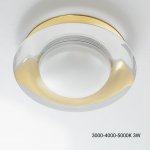 Встраиваемый светодиодный светильник LIS Трехцветный свет 3W ImperiumLoft 228659-23