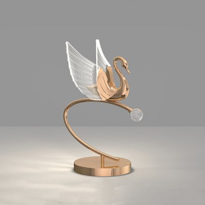 Настольная лампа BIRDIE TAB A Rose Gold ImperiumLoft 228665-23