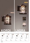 Уличный настенный светильник Odeon light 2287/1W LAGRA