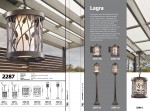 Уличный светильник 150 см Odeon light 2287/1A LAGRA