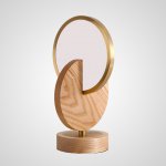 Настольная лампа GLATT WOOD TAB Light brown ImperiumLoft 228702-23