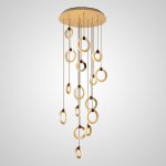 Подвесной светильник KARI L16 Brass ImperiumLoft 228709-23
