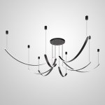 Подвесной светильник TEOLINE L60+100 L8 ImperiumLoft 228725-23