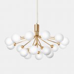 Подвесная люстра DANNA D90 Brass ImperiumLoft 228748-26