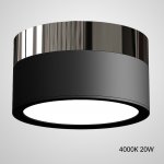 Точечный светильник FOG BRILL D14,5 Black 4000К 20W ImperiumLoft 228786-26