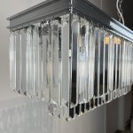 Люстра RH 1920S ODEON CLEAR GLASS FRINGE chrome ImperiumLoft 228792-22