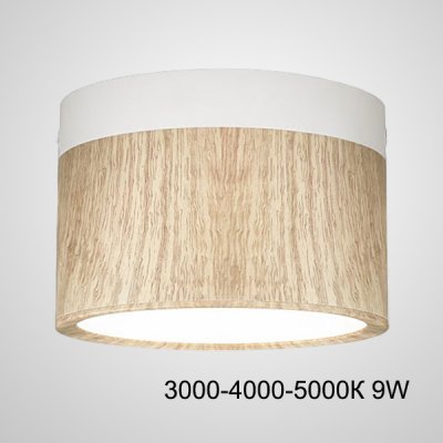 Точечный светильник FOG WOOD D11 White Трехцветный свет 9W ImperiumLoft 228810-26