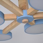 Потолочный светильник TURNA L6 Blue ImperiumLoft 228852-26