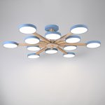 Потолочный светильник TURNA L12 Blue ImperiumLoft 228855-26
