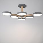 Потолочный светильник TURNA L6 Grey ImperiumLoft 228856-26