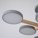 Потолочный светильник TURNA L6 Grey ImperiumLoft 228856-26